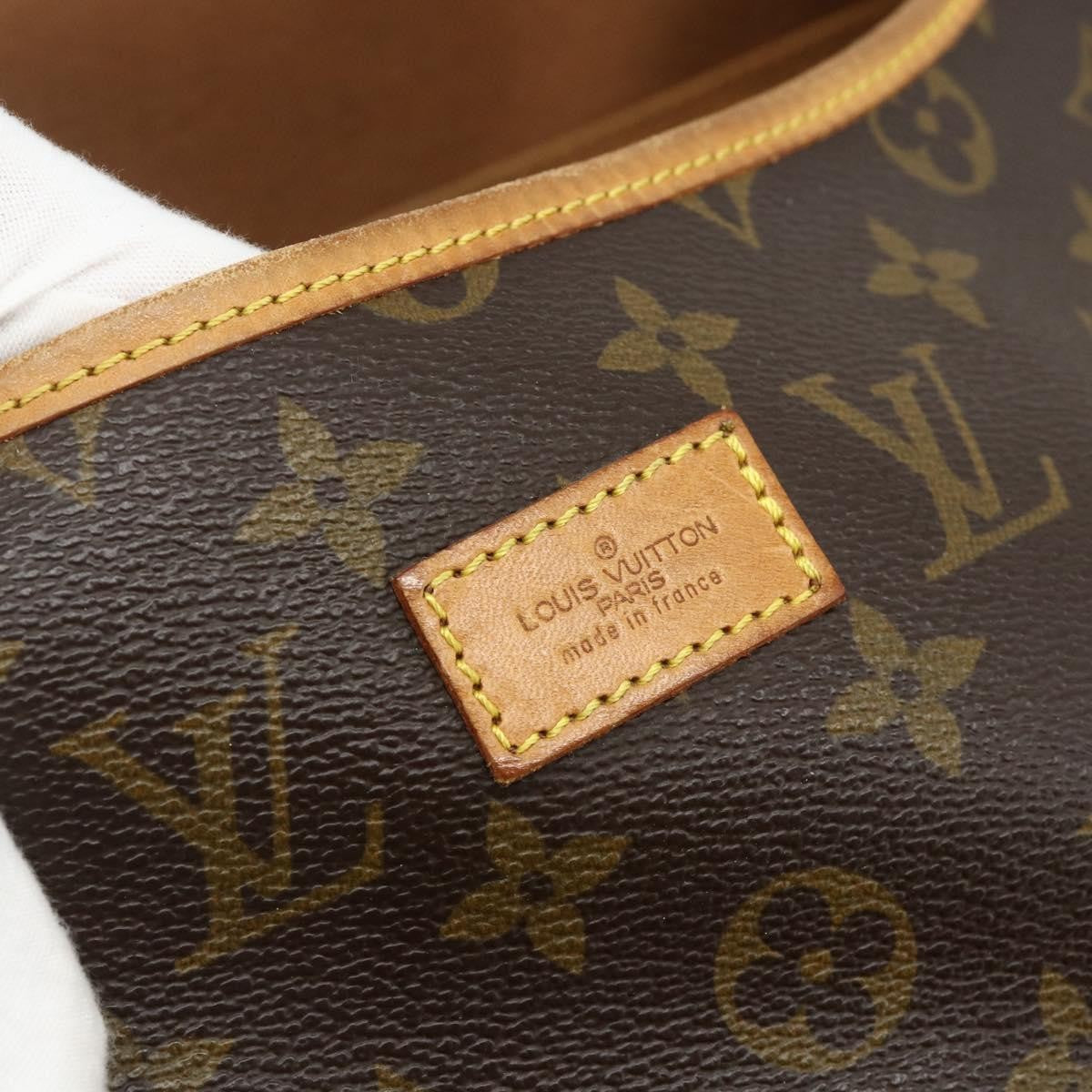 Louis Vuitton Saumur Monogram Canvas Brown Canvas Shoulder Bag Bag (Pre-Owned)