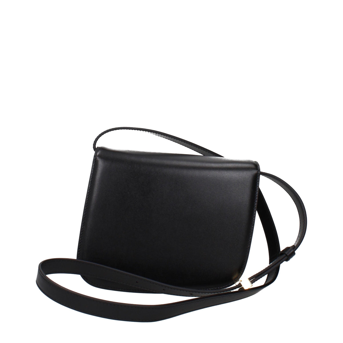 Ferragamo Black Leather Crossbody Women's Bag