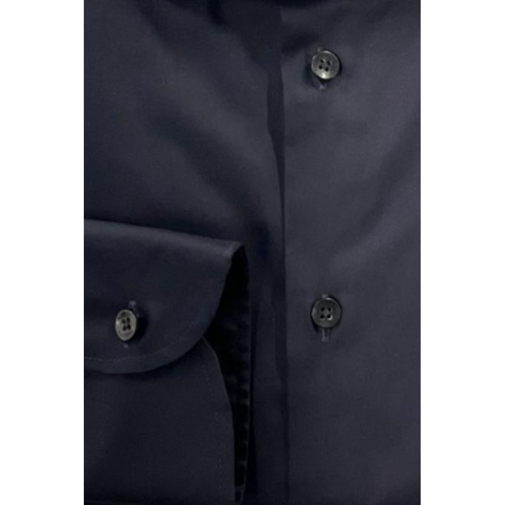 Baldinini Trend Black Cotton Men's Men's Shirt