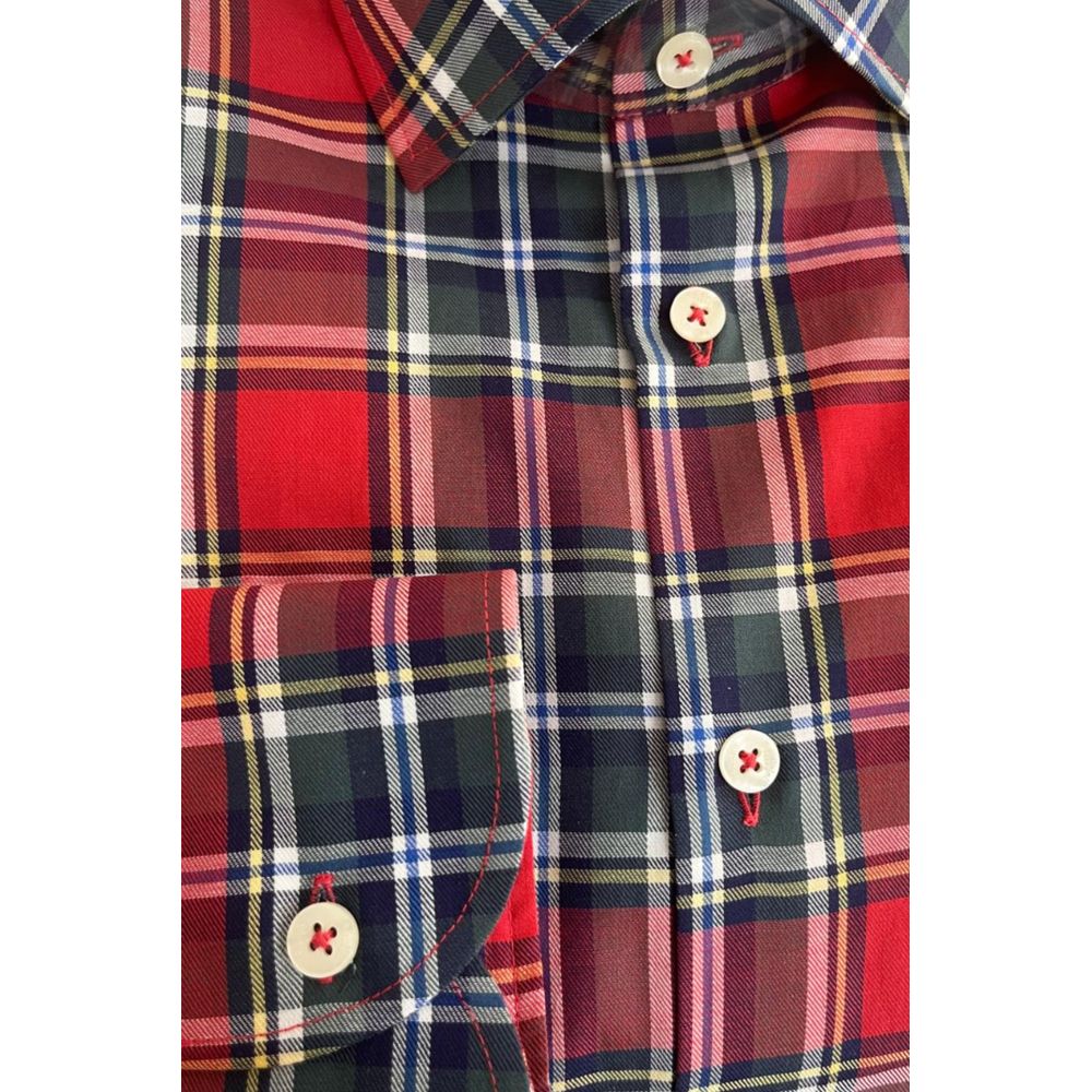 Baldinini Trend Multicolor Cotton Men Men's Shirt