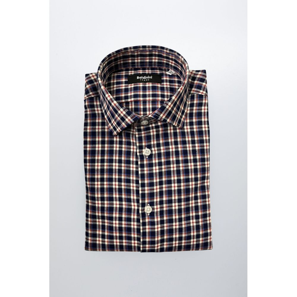 Baldinini Trend Multicolor Cotton Men Men's Shirt