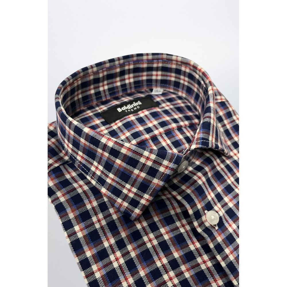 Baldinini Trend Multicolor Cotton Men Men's Shirt