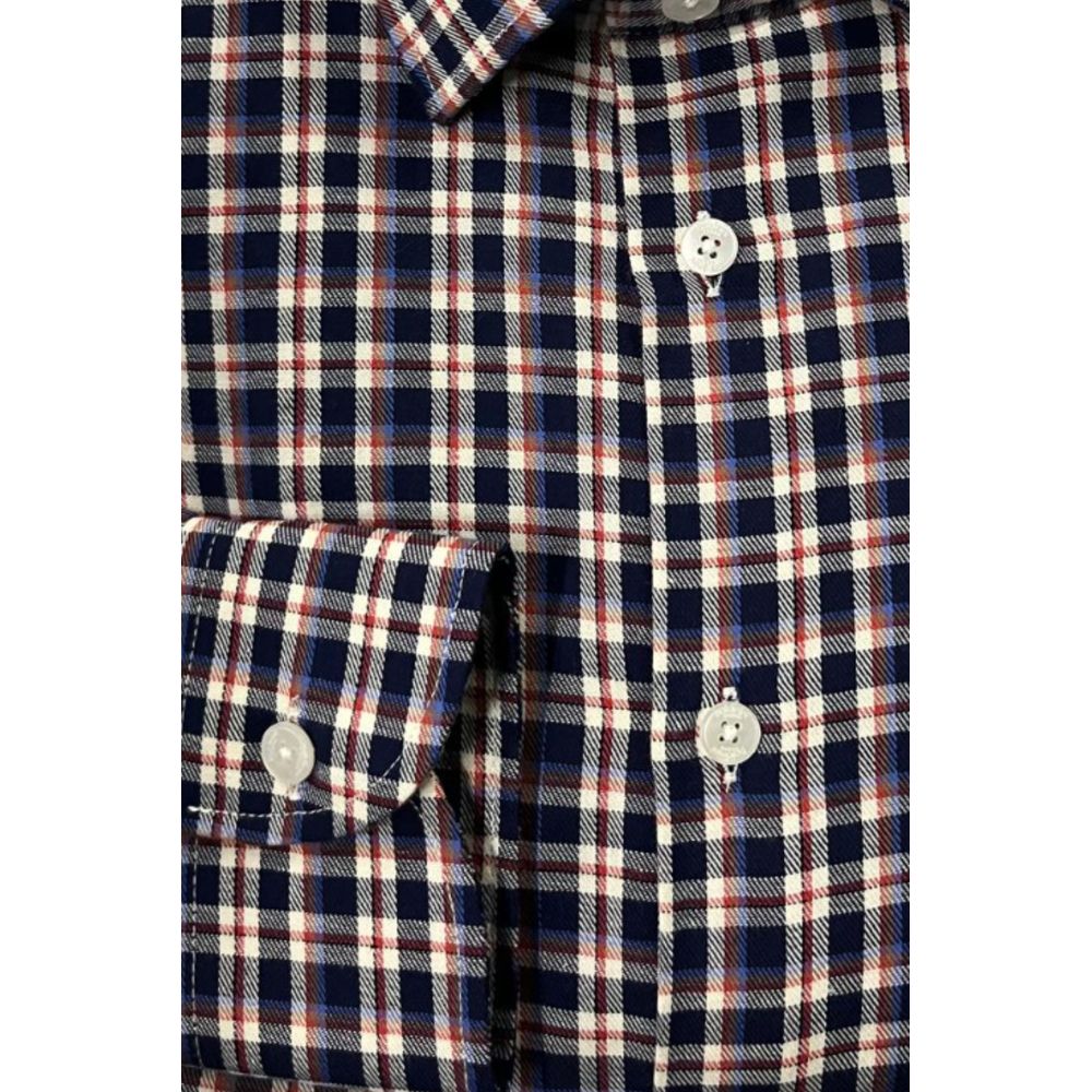 Baldinini Trend Multicolor Cotton Men Men's Shirt