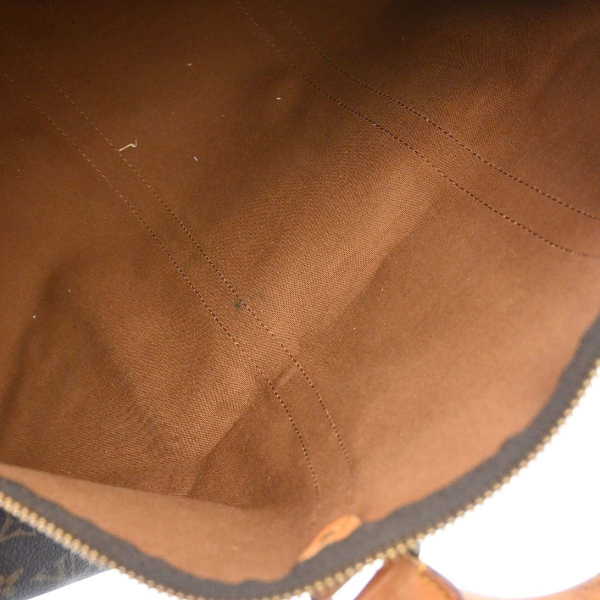 Louis Vuitton Keepall Monogram Canvas Brown Canvas Travel Bag Bag (Pre-Owned)
