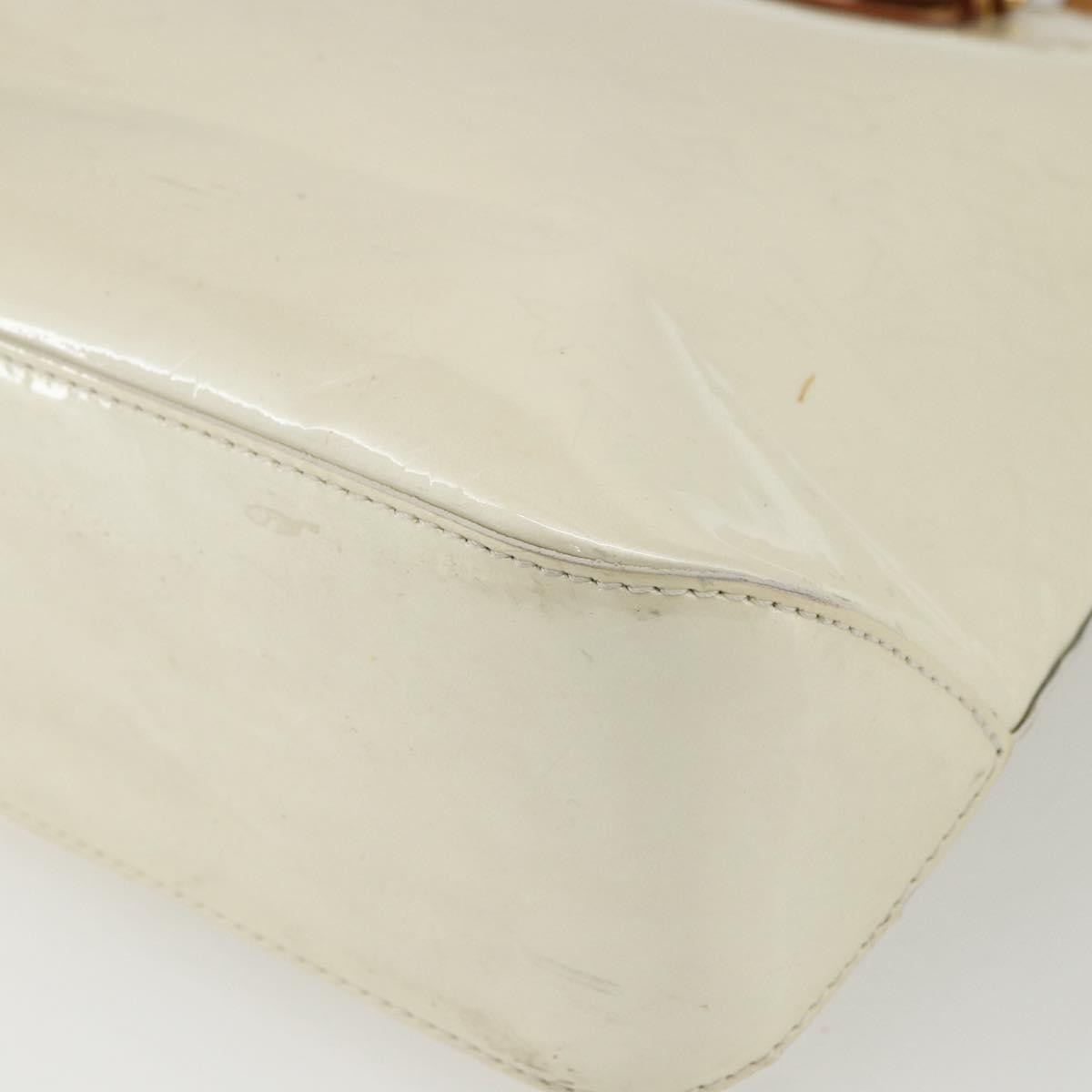 Louis Vuitton Brentwood Monogram Vernis Beige Patent_Leather Tote Bag Bag (Pre-Owned)