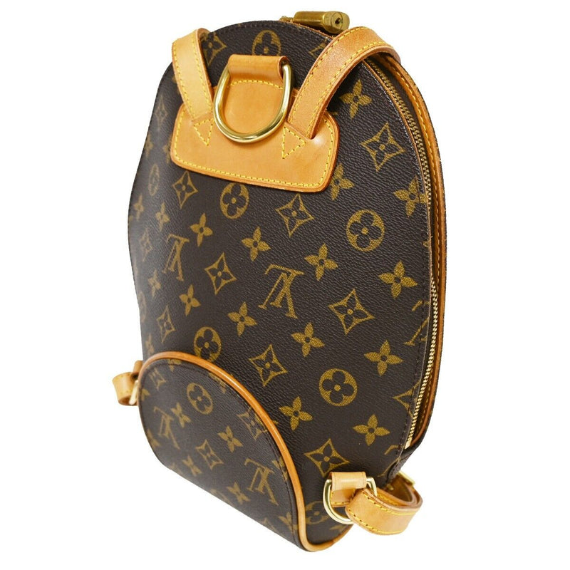 Louis Vuitton Ellipse Brown Canvas Backpack Bag (Pre-Owned)