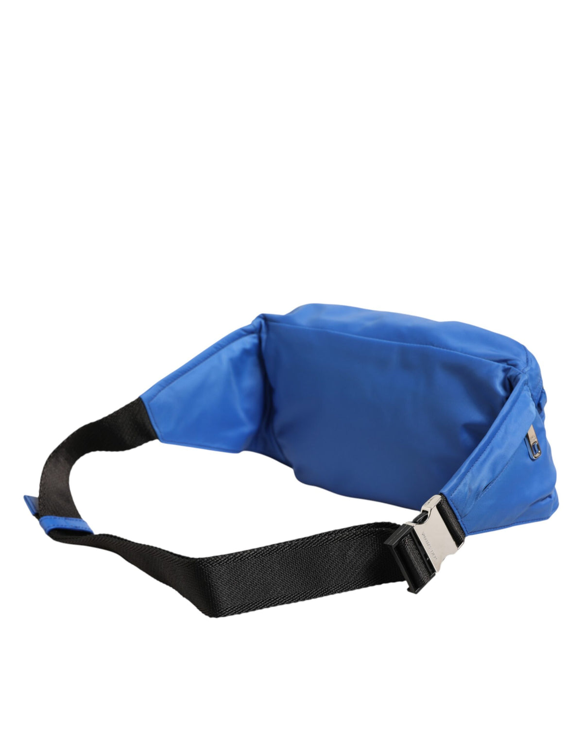Dolce & Gabbana Blue Logo Plaque Nylon Waist Fanny Pack Men's Borse Men's Bag