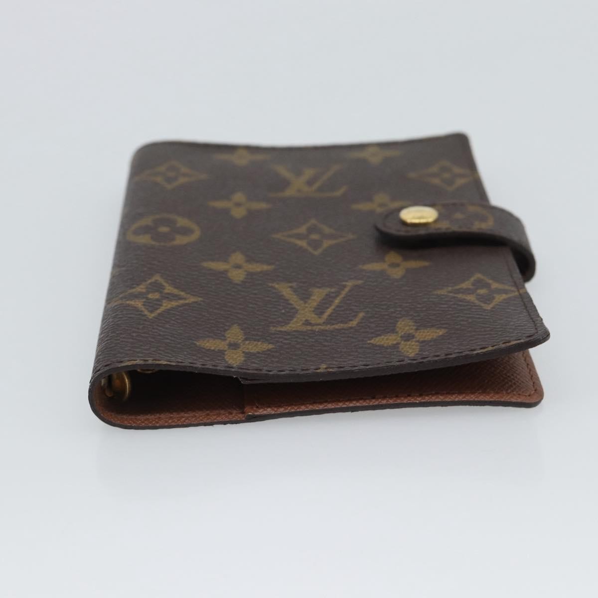 Louis Vuitton Agenda Cover Monogram Canvas Brown Canvas Wallets Accessory (Pre-Owned)