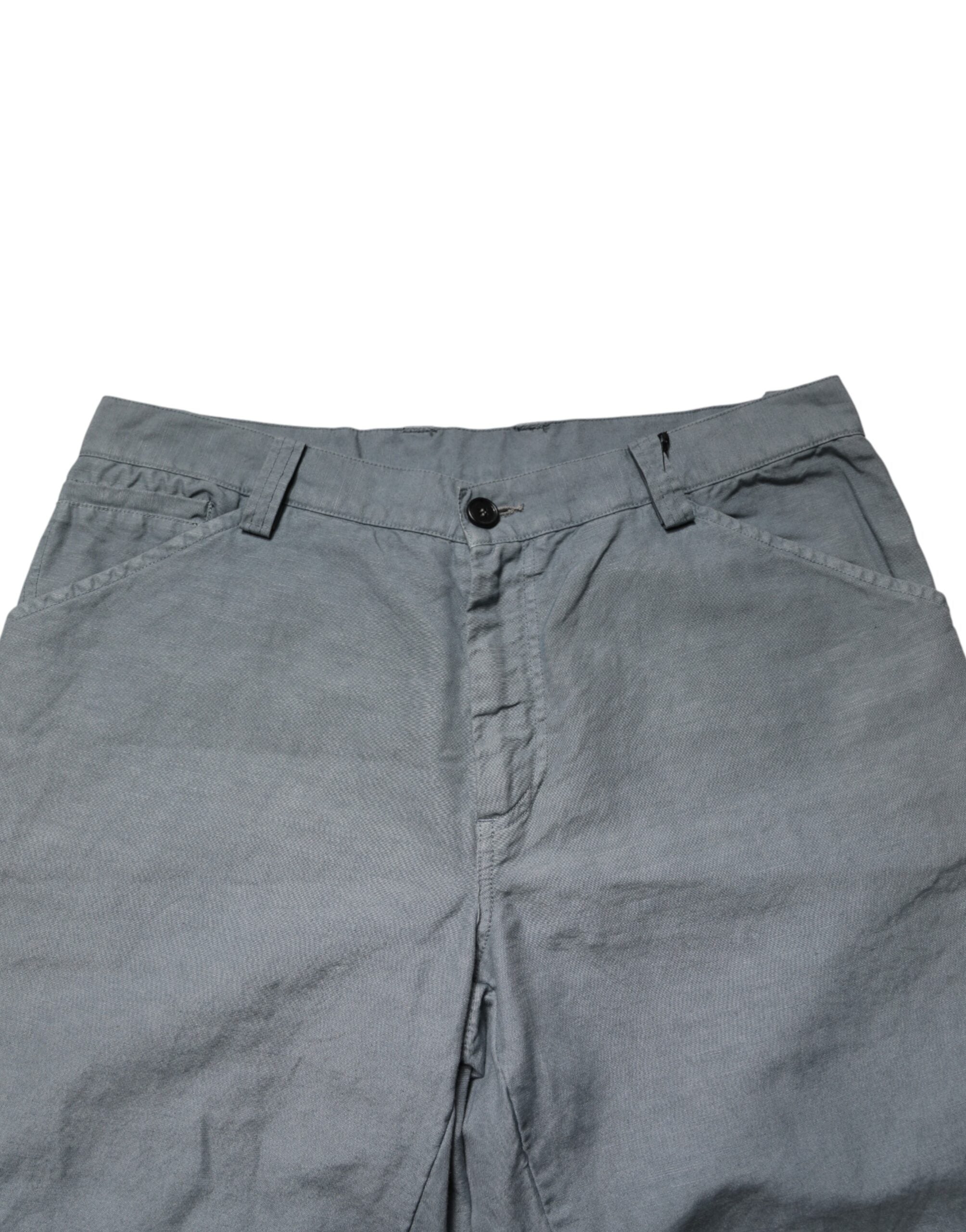 Master Coat Gray Cotton Regular Fit Men Denim Trouser Men's Jeans