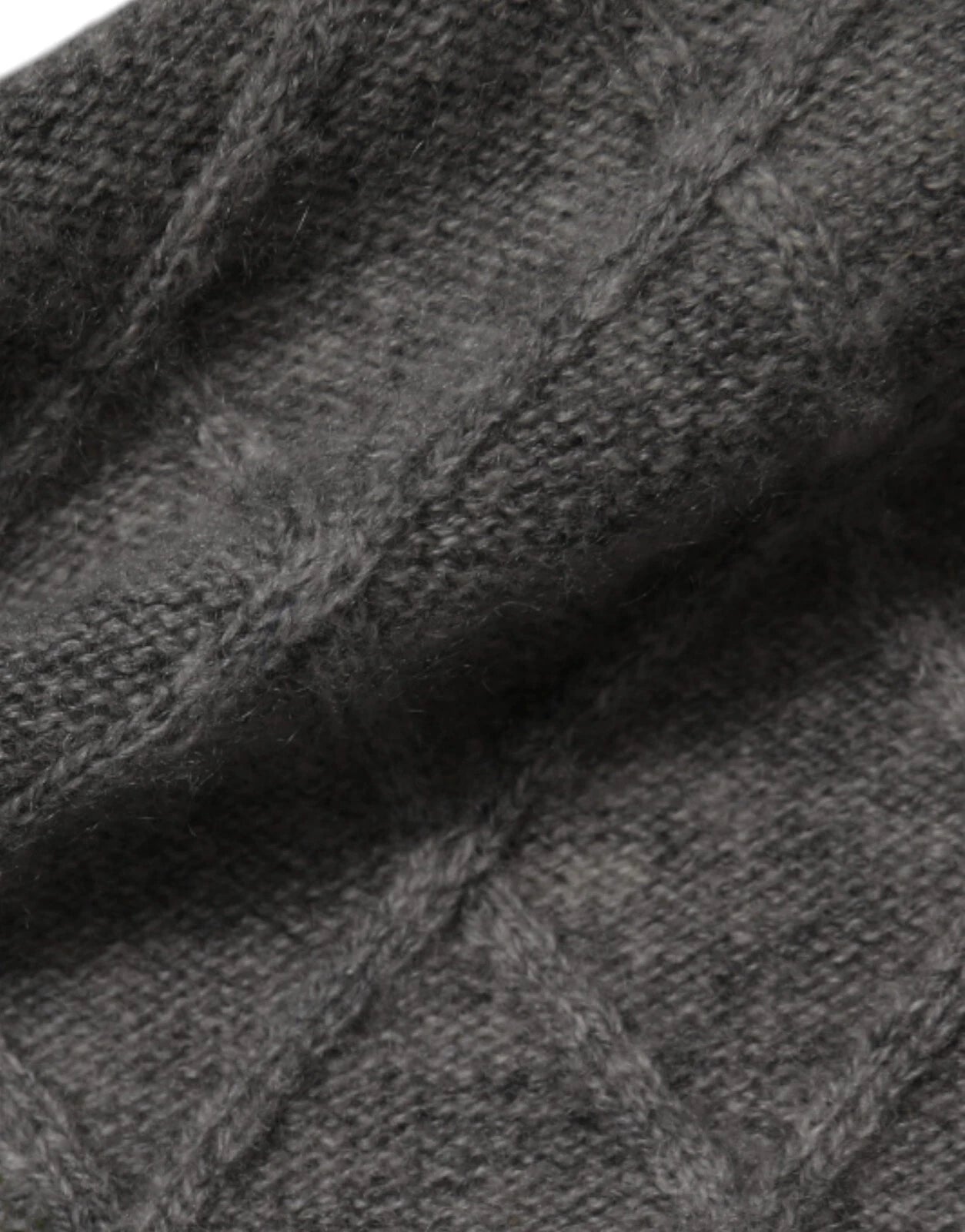Ballantyne Gray Cashmere Argyle Intarsia Knit Crew Neck Men Men's Sweater (Pre-Owned)