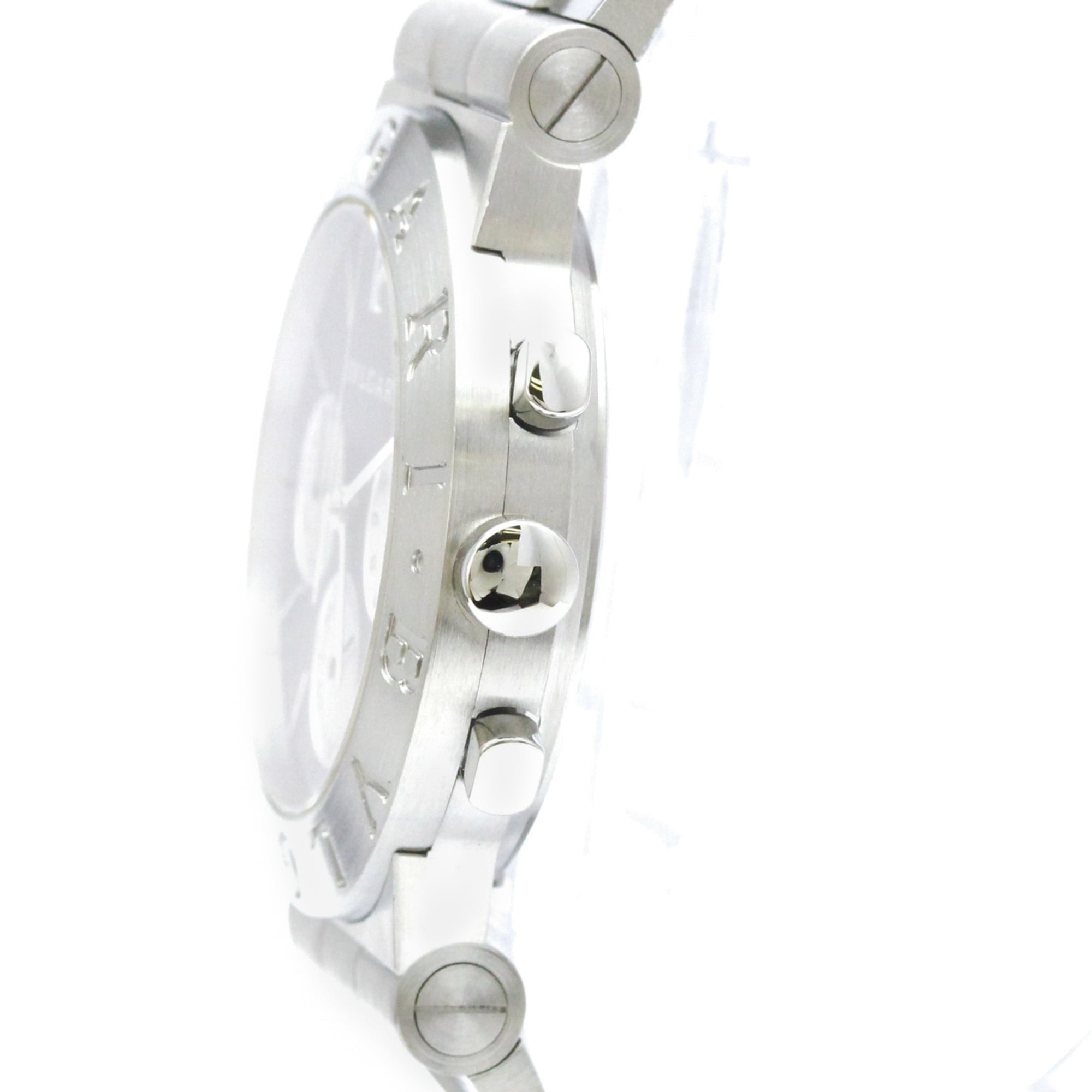 Bvlgari Diagono Chronograph Quartz Stainless Steel Watch (Pre-Owned)