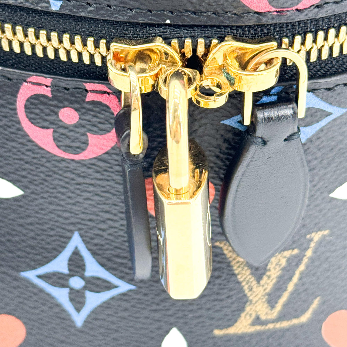 Louis Vuitton Vanity Limited Edition Game On Multicolor Monogram Black Canvas Handbag (Pre-Owned)