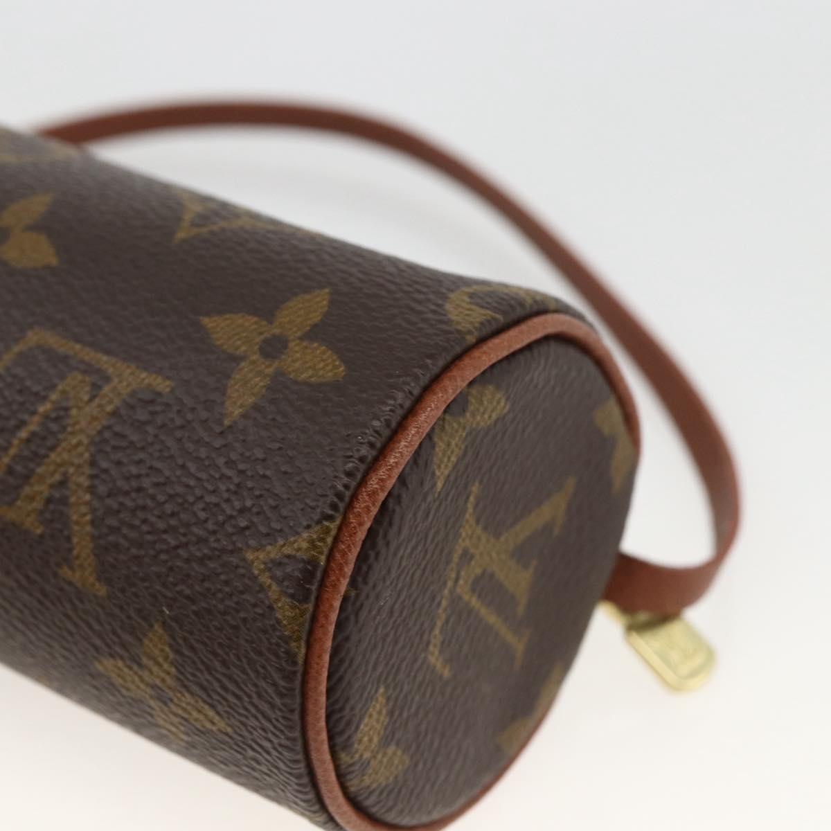 Louis Vuitton Papillon Pochette Monogram Canvas Brown Canvas Clutche & Pouche Bag (Pre-Owned)