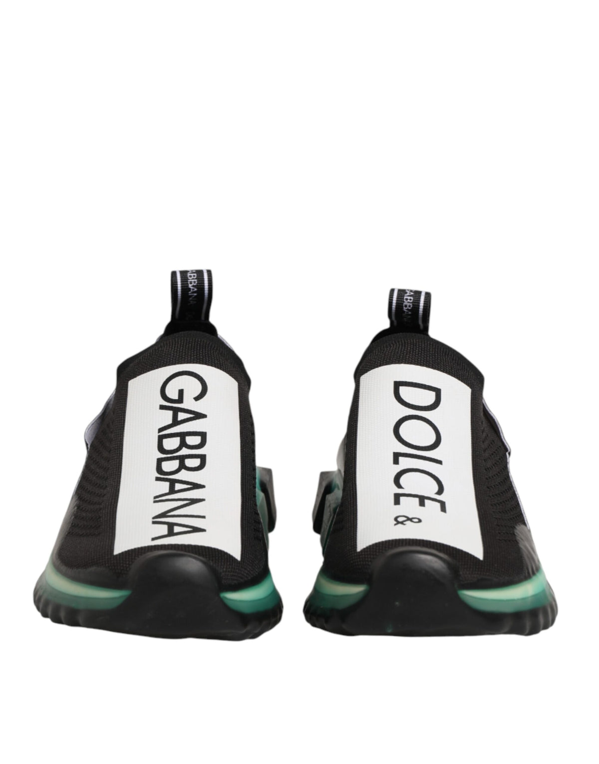 Dolce & Gabbana Black Slip On Sorrento Men Sneakers Men's Shoes