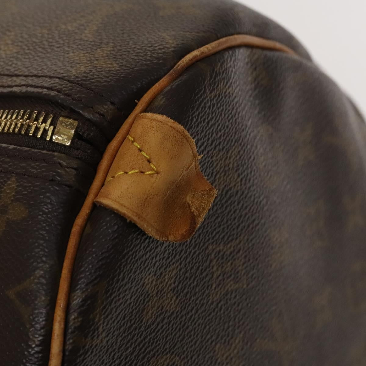 Louis Vuitton Keepall Monogram Canvas Brown Canvas Travel Bag Bag (Pre-Owned)