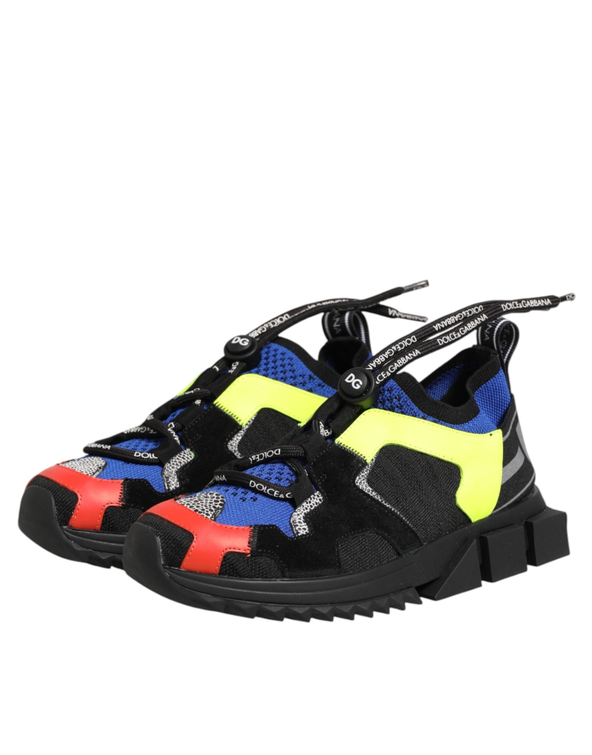 Dolce & Gabbana Multicolor Low Top Sorrento Sneakers Women's Shoes