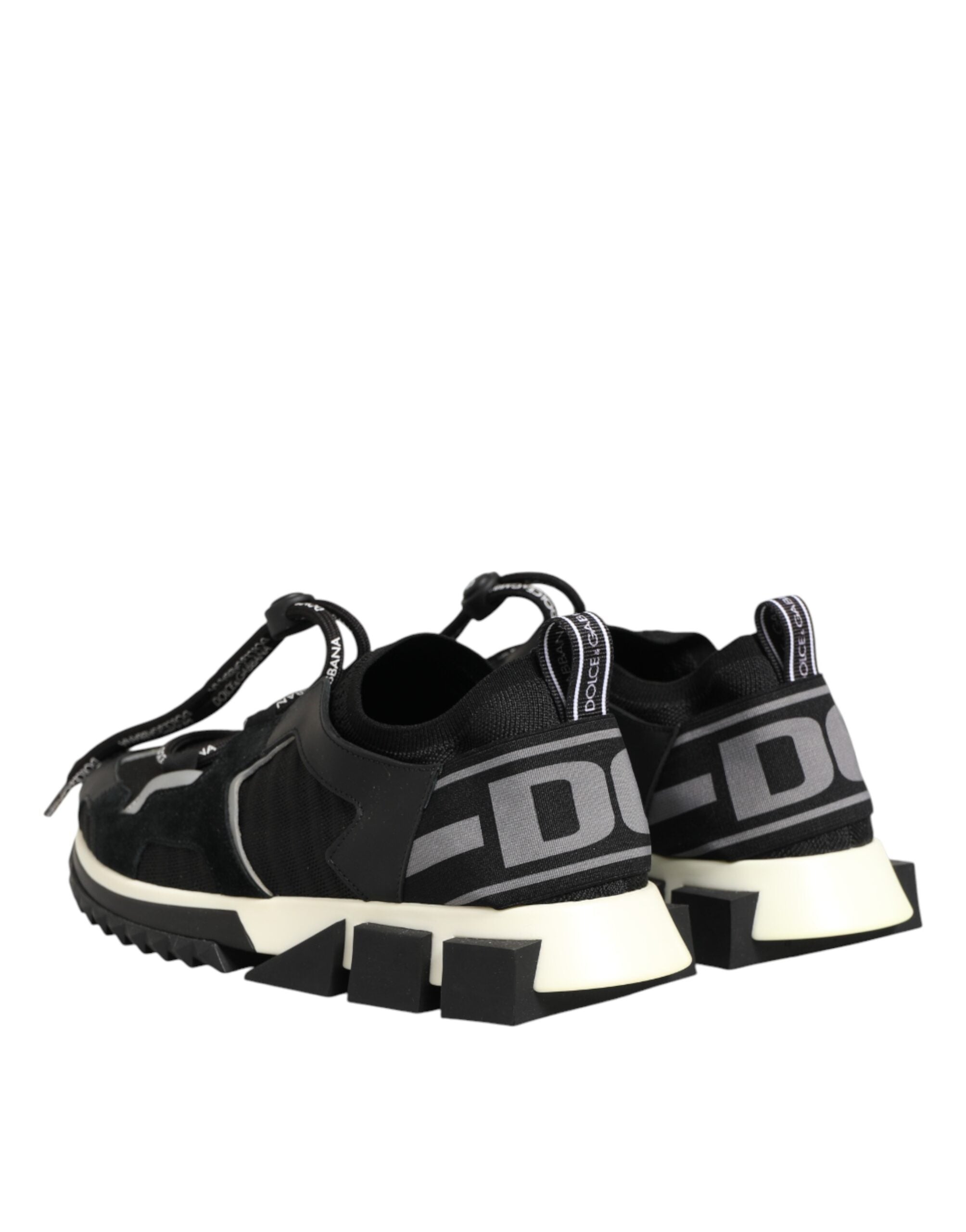 Dolce & Gabbana Black Mesh Sorrento Trekking Sneakers Women's Shoes (Pre-Owned)