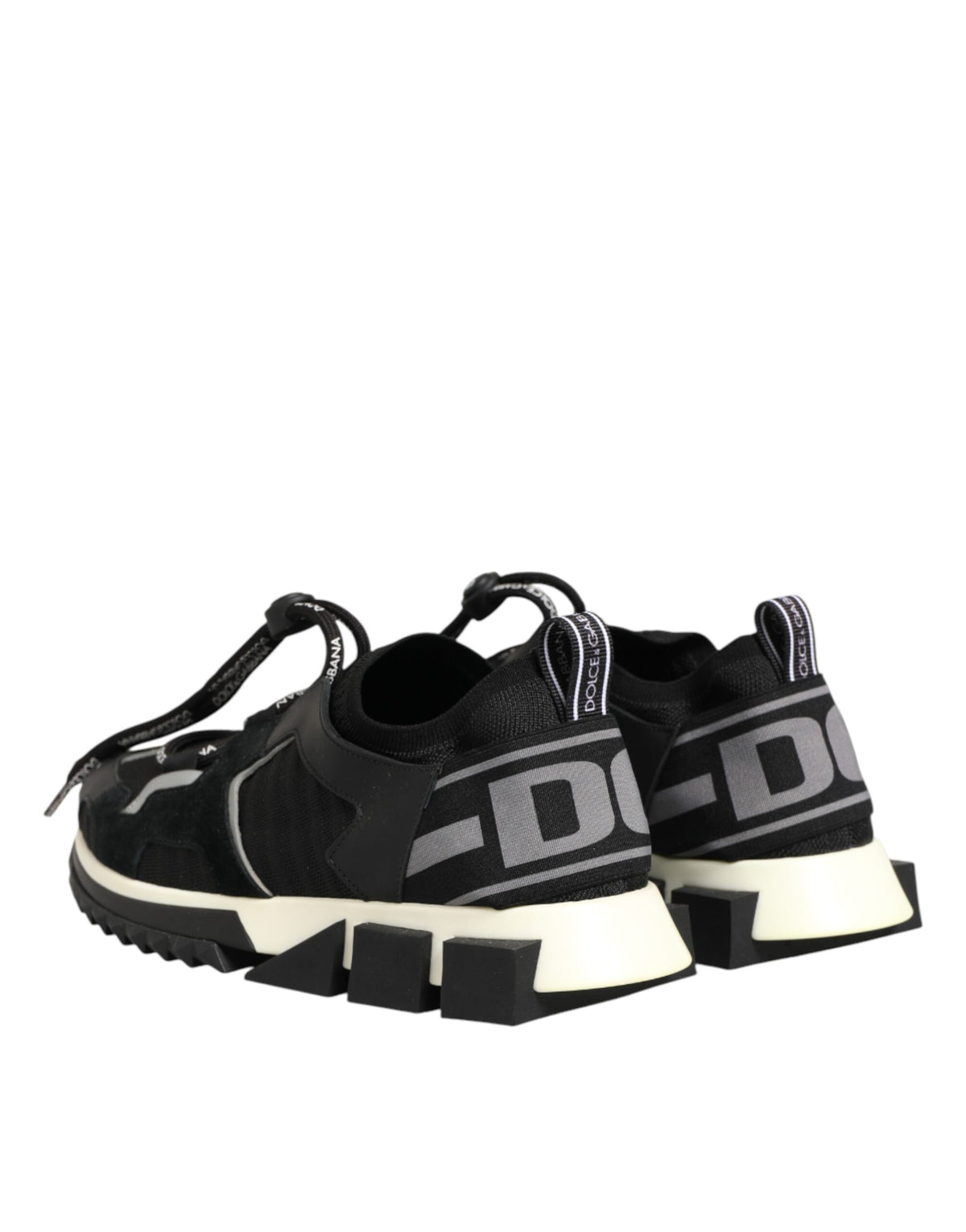 Dolce & Gabbana Black Mesh Sorrento Trekking Sneakers Women's Shoes (Pre-Owned)