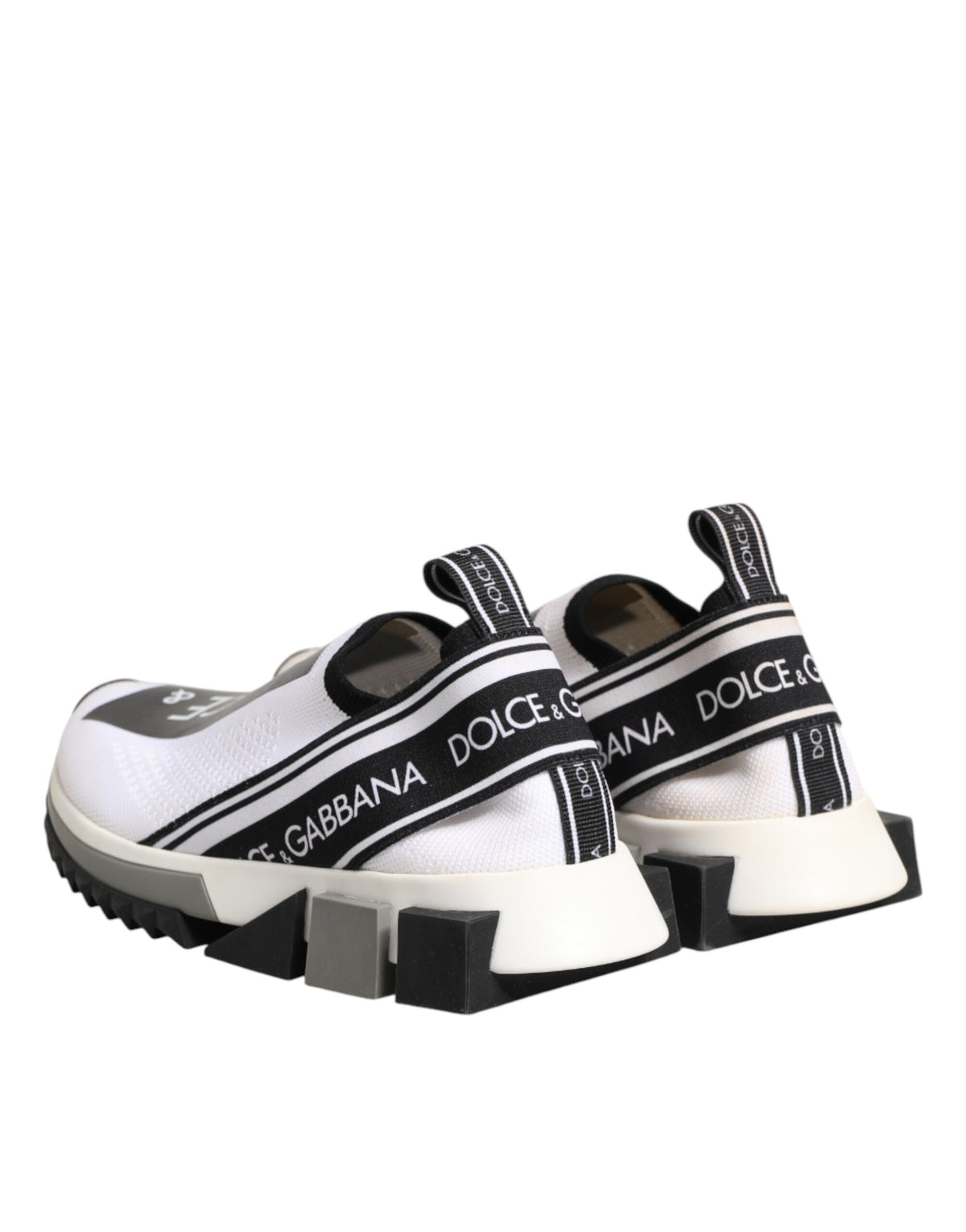 Dolce & Gabbana White Logo Low Top Sorrento Sneakers Women's Shoes (Pre-Owned)