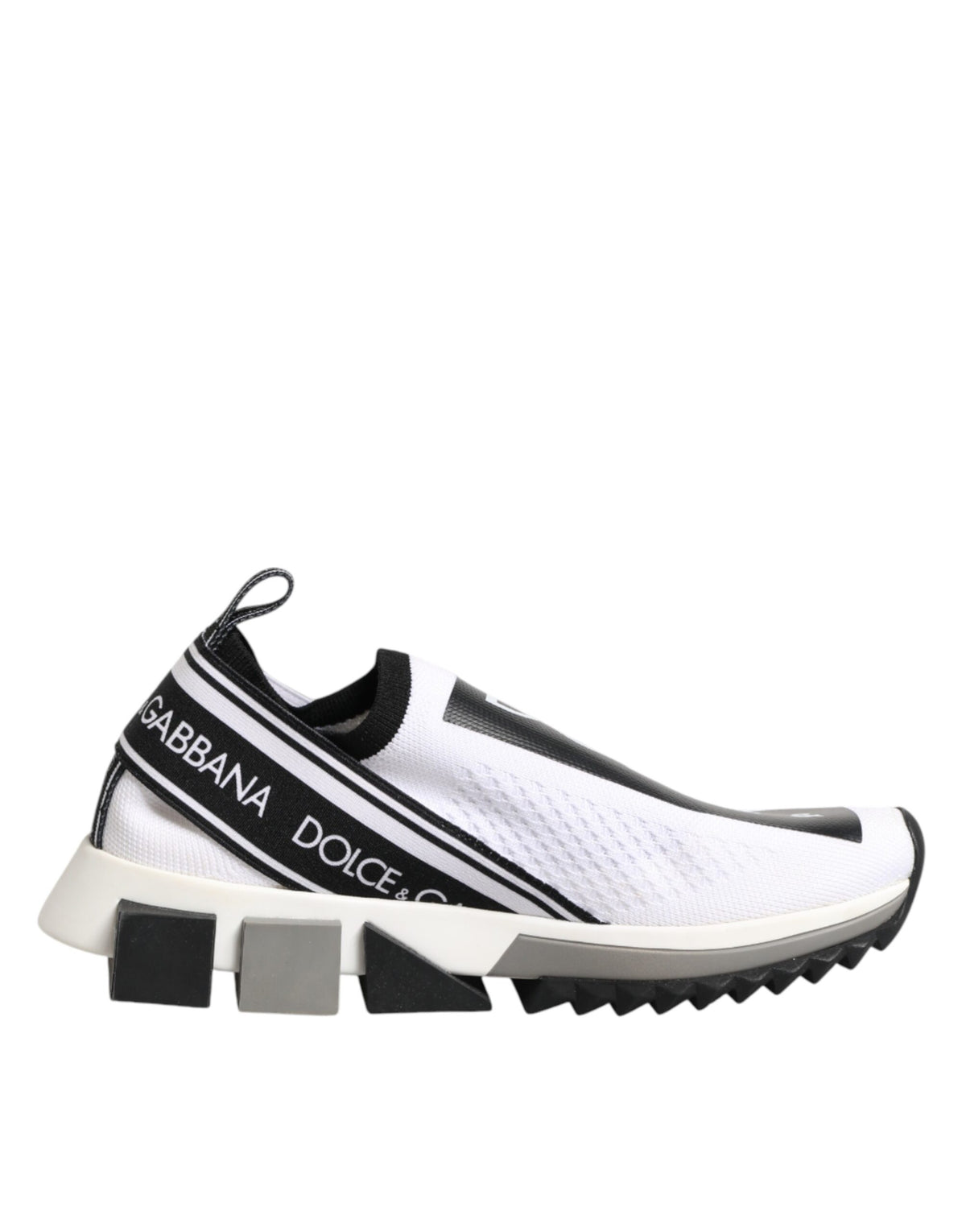 Dolce & Gabbana White Logo Low Top Sorrento Sneakers Women's Shoes (Pre-Owned)