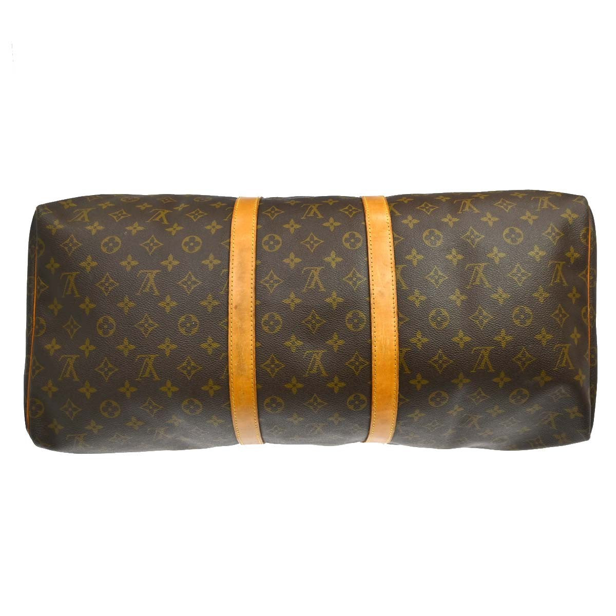 Louis Vuitton Keepall Monogram Canvas Brown Canvas Travel Bag Bag (Pre-Owned)