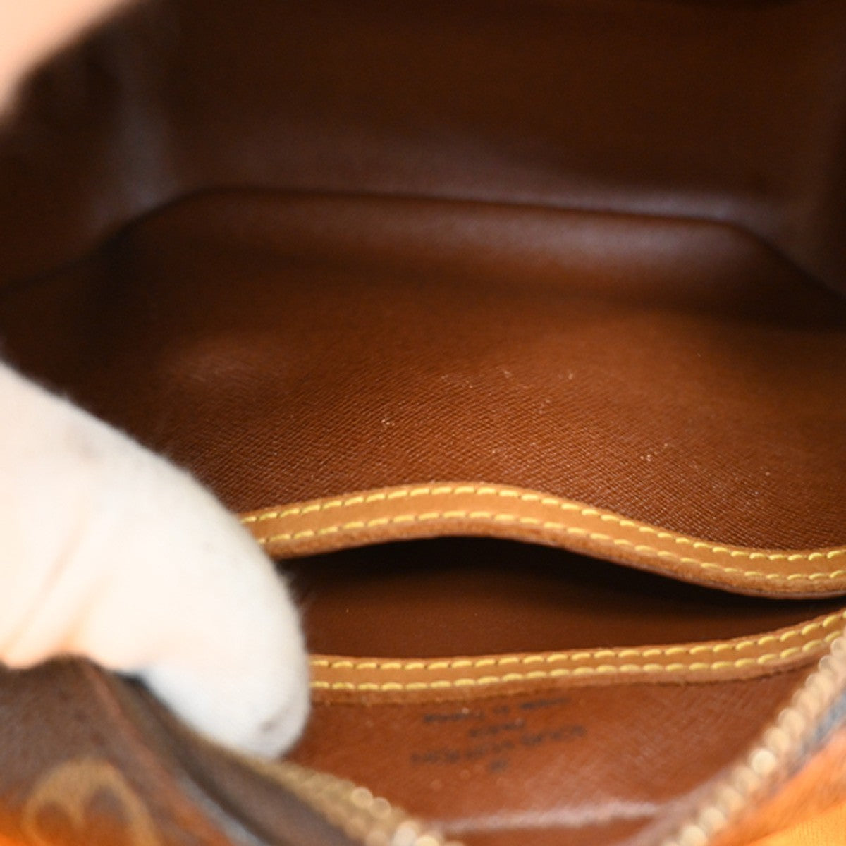 Louis Vuitton Blois Monogram Canvas Brown Canvas Shoulder Bag Bag (Pre-Owned)