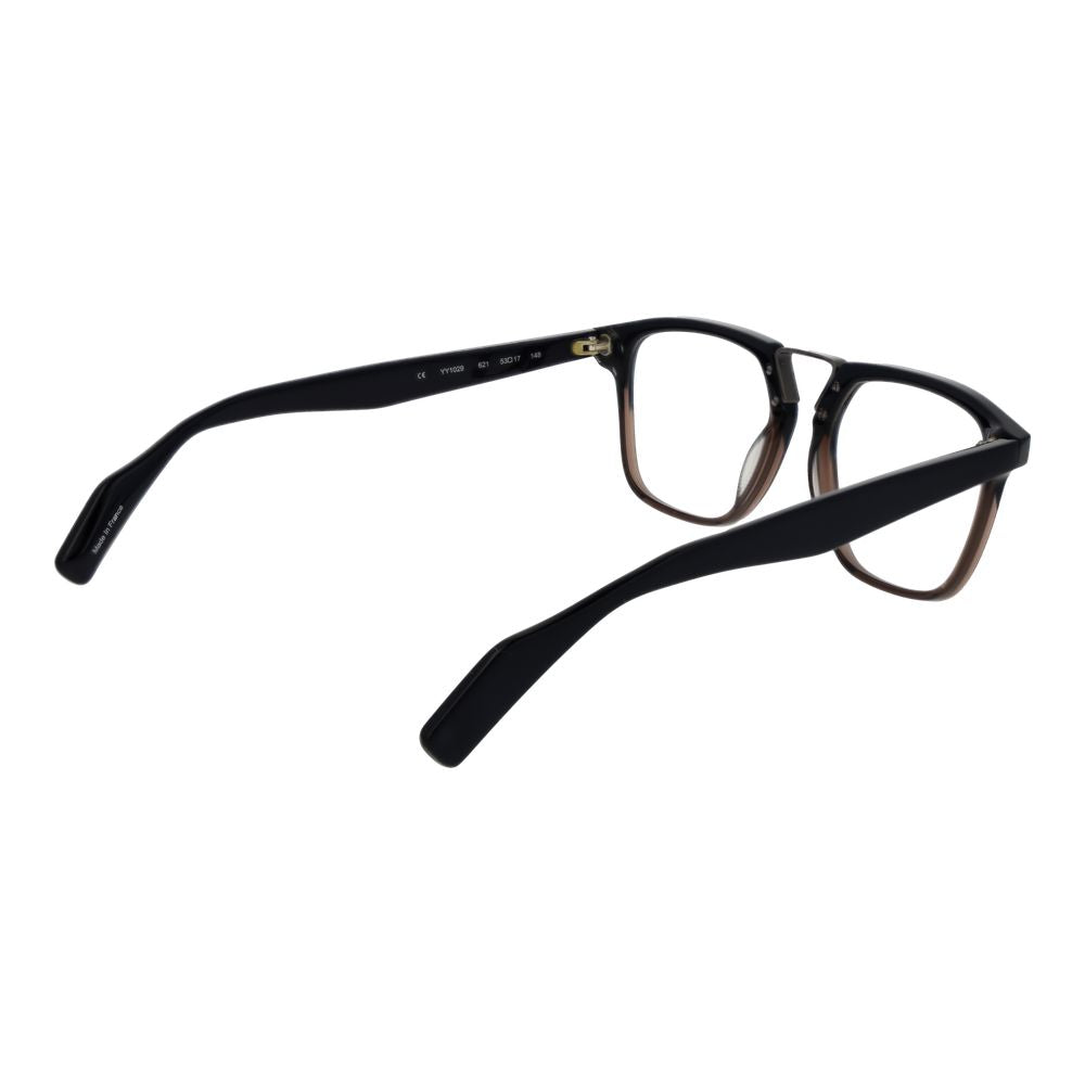 Yohji Yamamoto Black Plastic Glasses Men's (Frames)