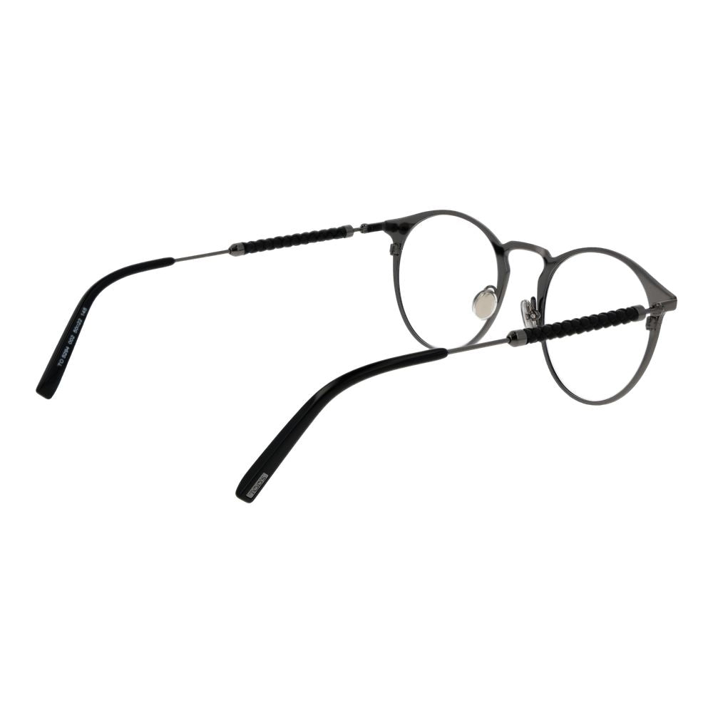 Tod's Black Metal Glasses Men's (Frames)