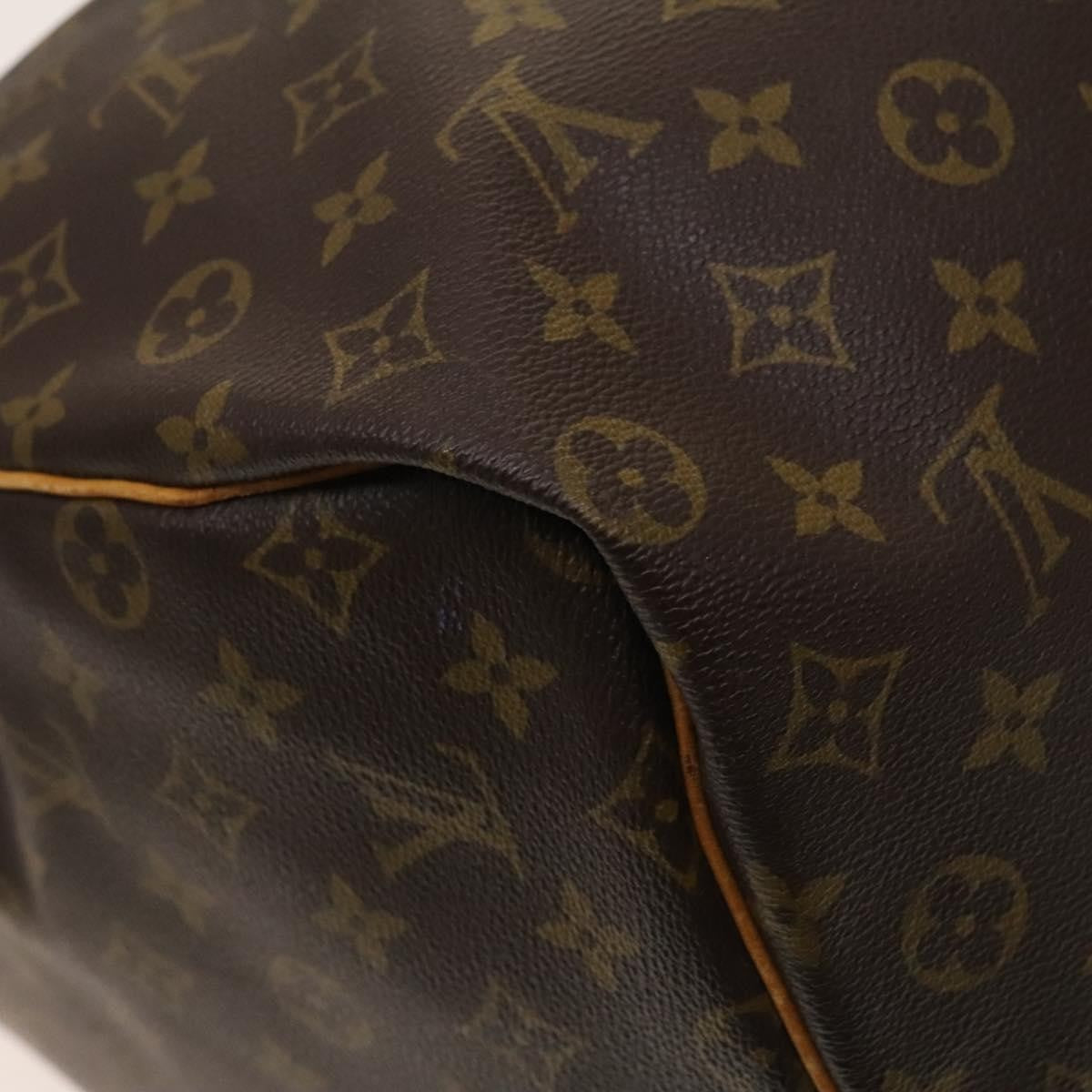 Louis Vuitton Keepall Monogram Canvas Brown Canvas Travel Bag Bag (Pre-Owned)