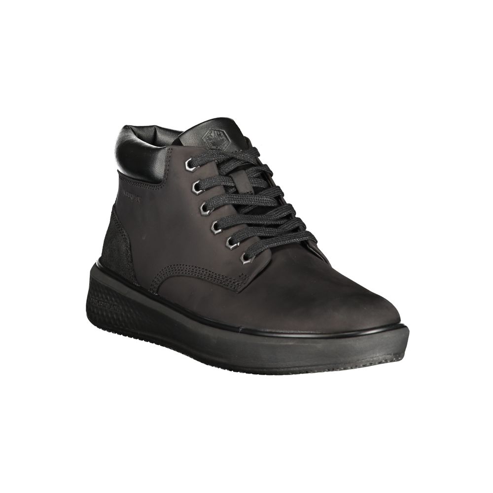 Lumberjack Black Leather Men Men's Sneaker