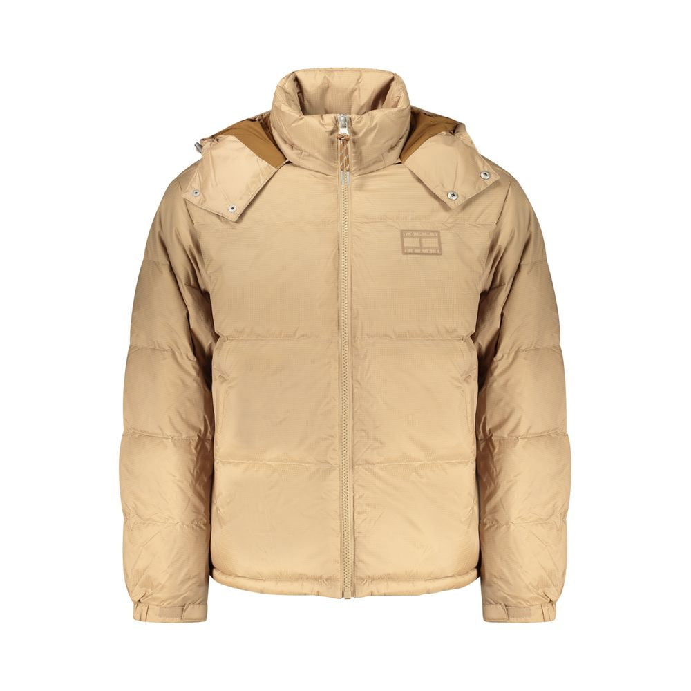 Tommy Hilfiger Beige Polyester Mens Men's Jacket