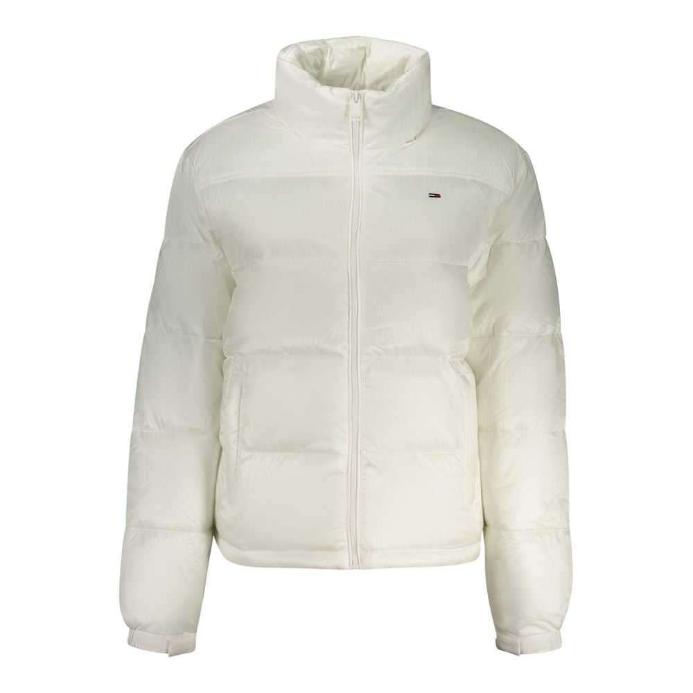 Tommy Hilfiger White Polyester Women's Women's Jacket