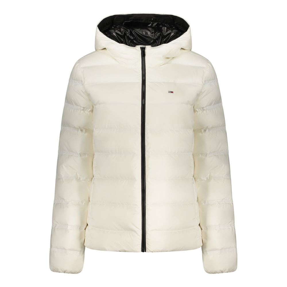 Tommy Hilfiger White Polyester Women's Women's Jacket