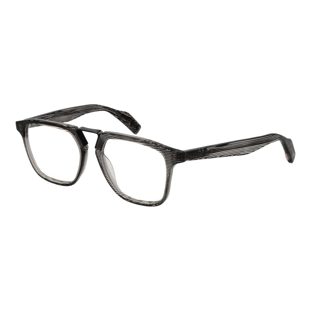 Yohji Yamamoto Black Metal & Plastic Glasses Men's (Frames)