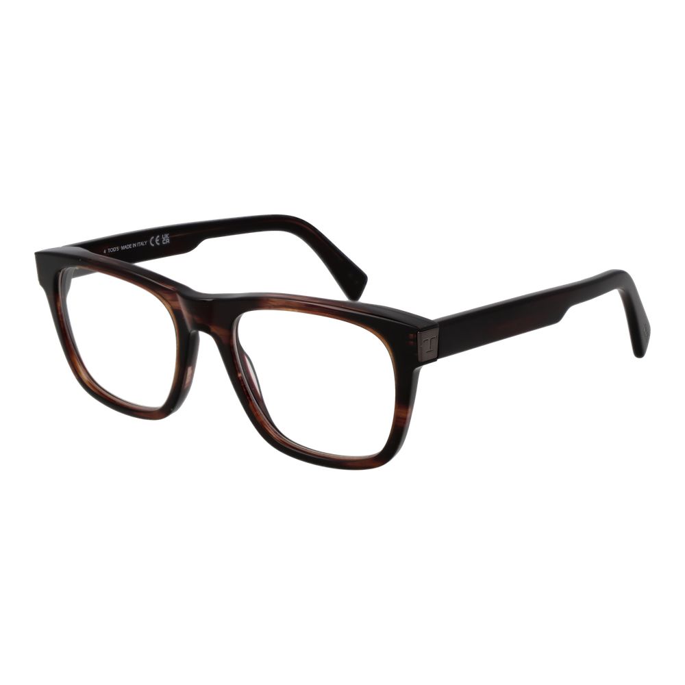 Tod's Brown Acetate Glasses Men's (Frames)