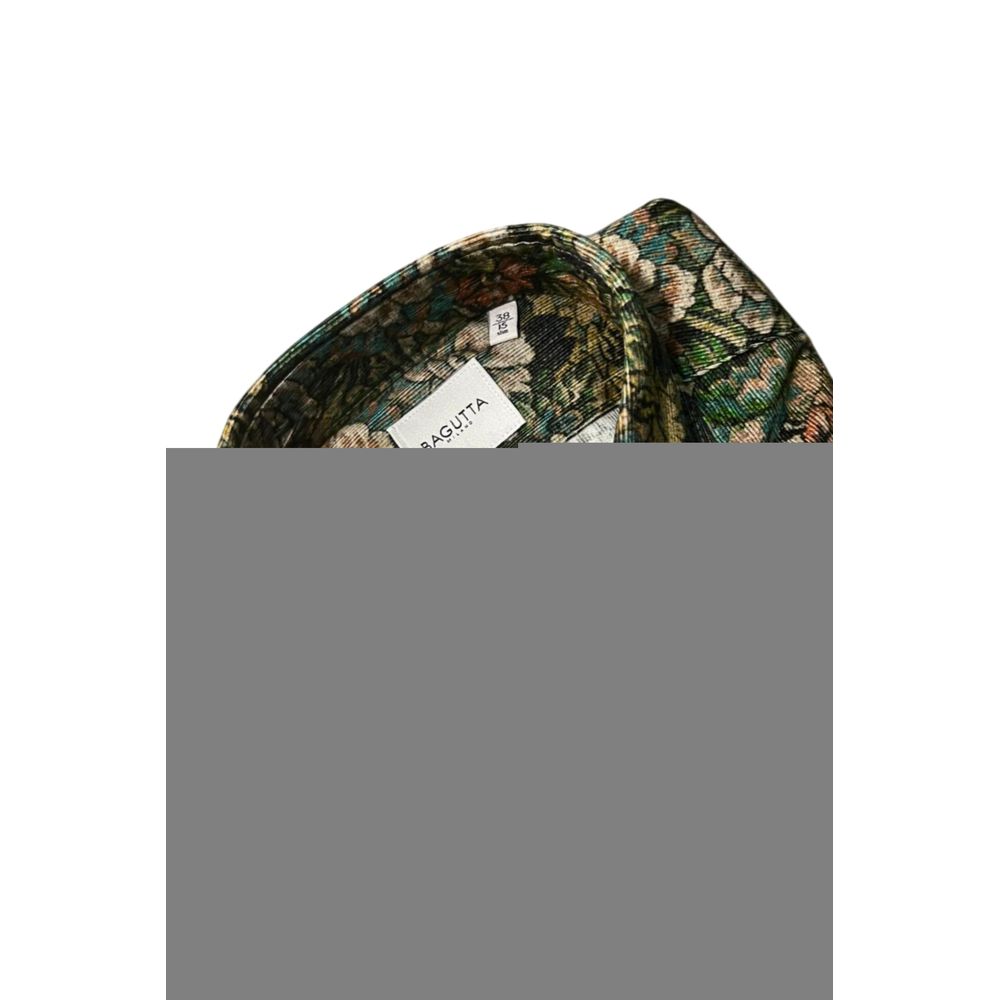 Bagutta Multicolor Cotton Men Men's Shirt