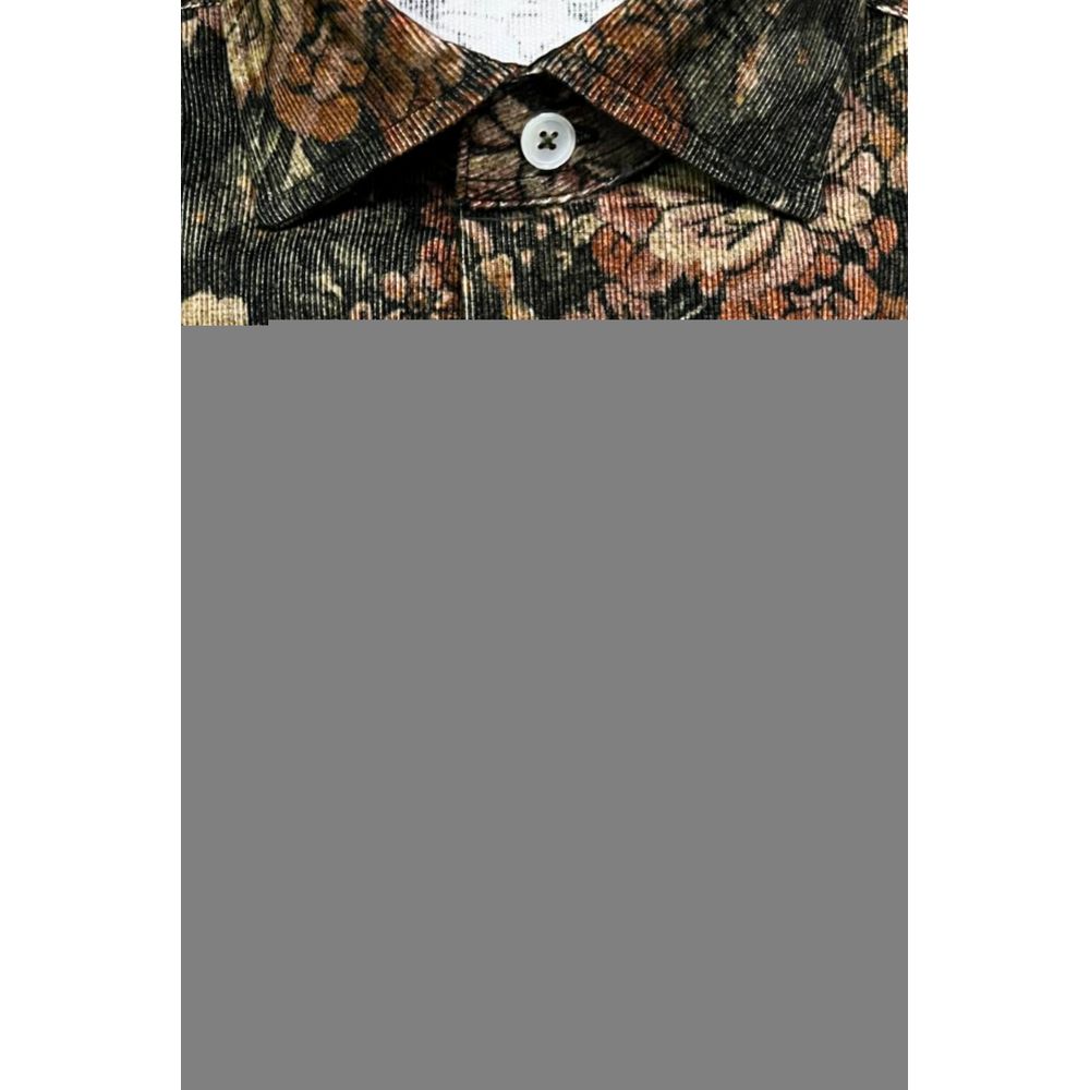 Bagutta Multicolor Cotton Men's Men's Shirt