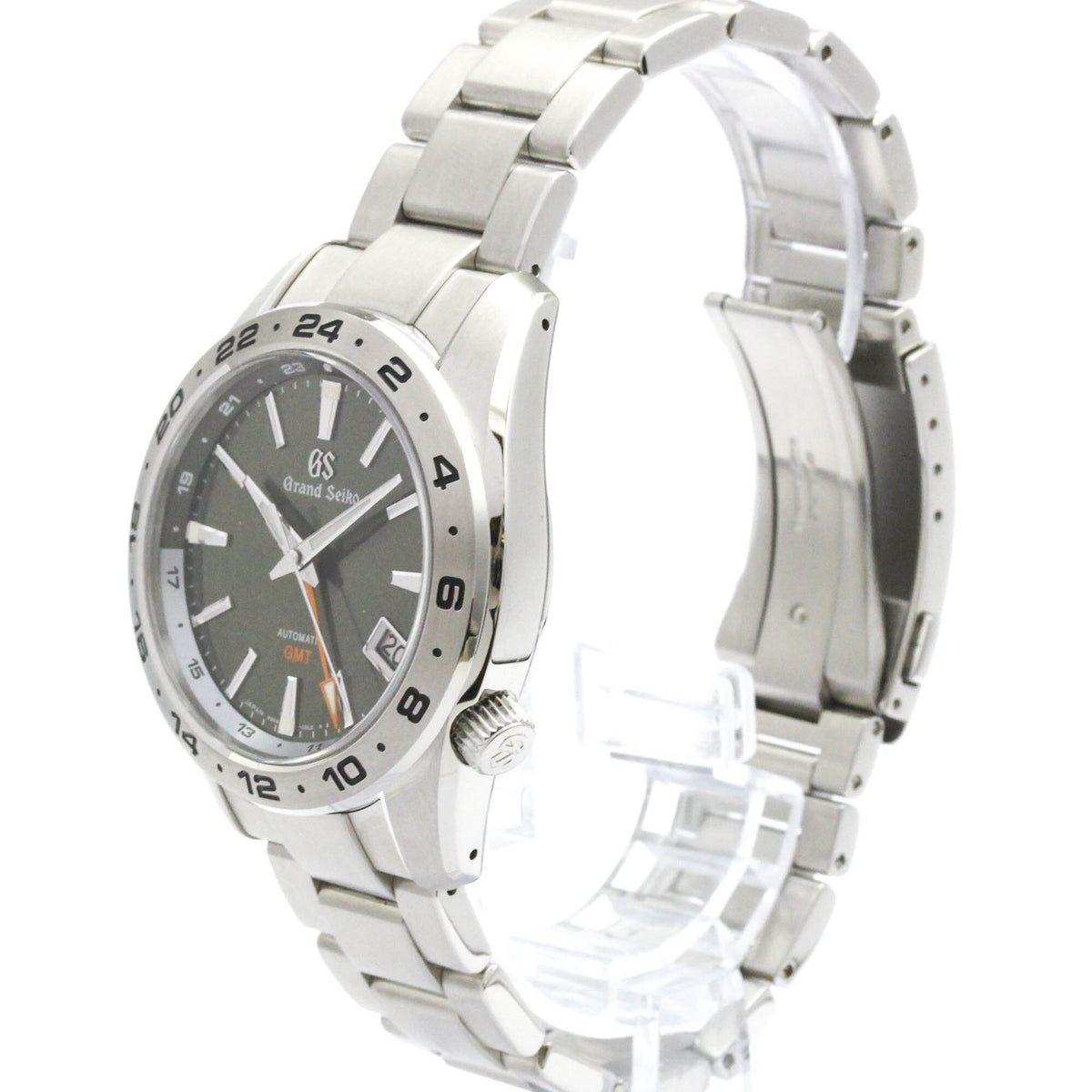 Grand Seiko Sport Hi-Beat Gmt Automatic Stainless Steel Watch (Pre-Owned)