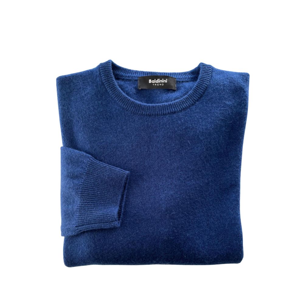 Baldinini Trend Blue Cashmere Men Men's Sweater