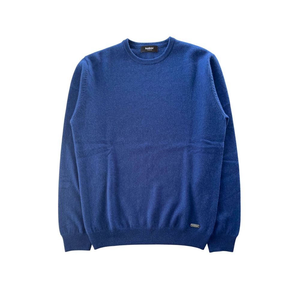 Baldinini Trend Blue Cashmere Men Men's Sweater