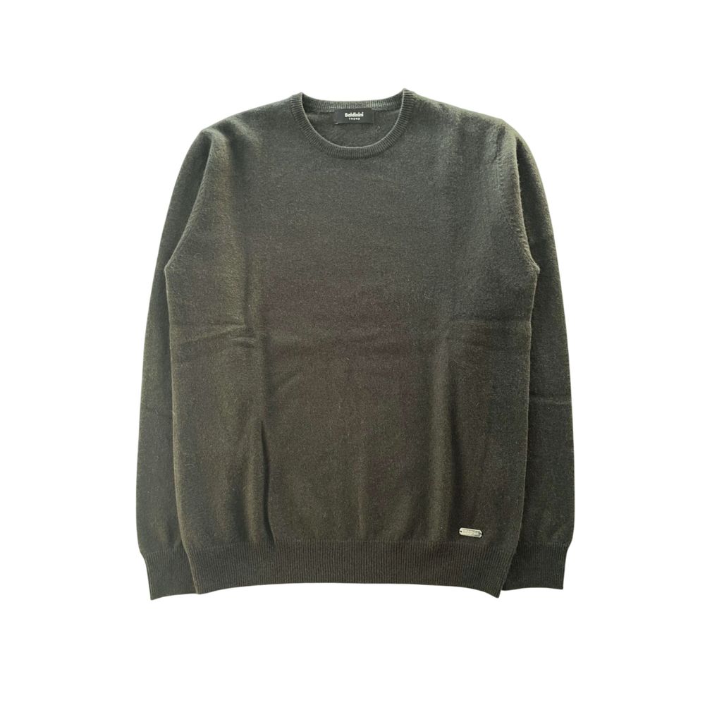 Baldinini Trend Green Cashmere Men Men's Sweater