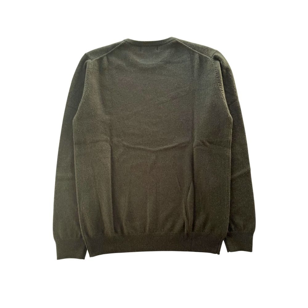 Baldinini Trend Green Cashmere Men Men's Sweater