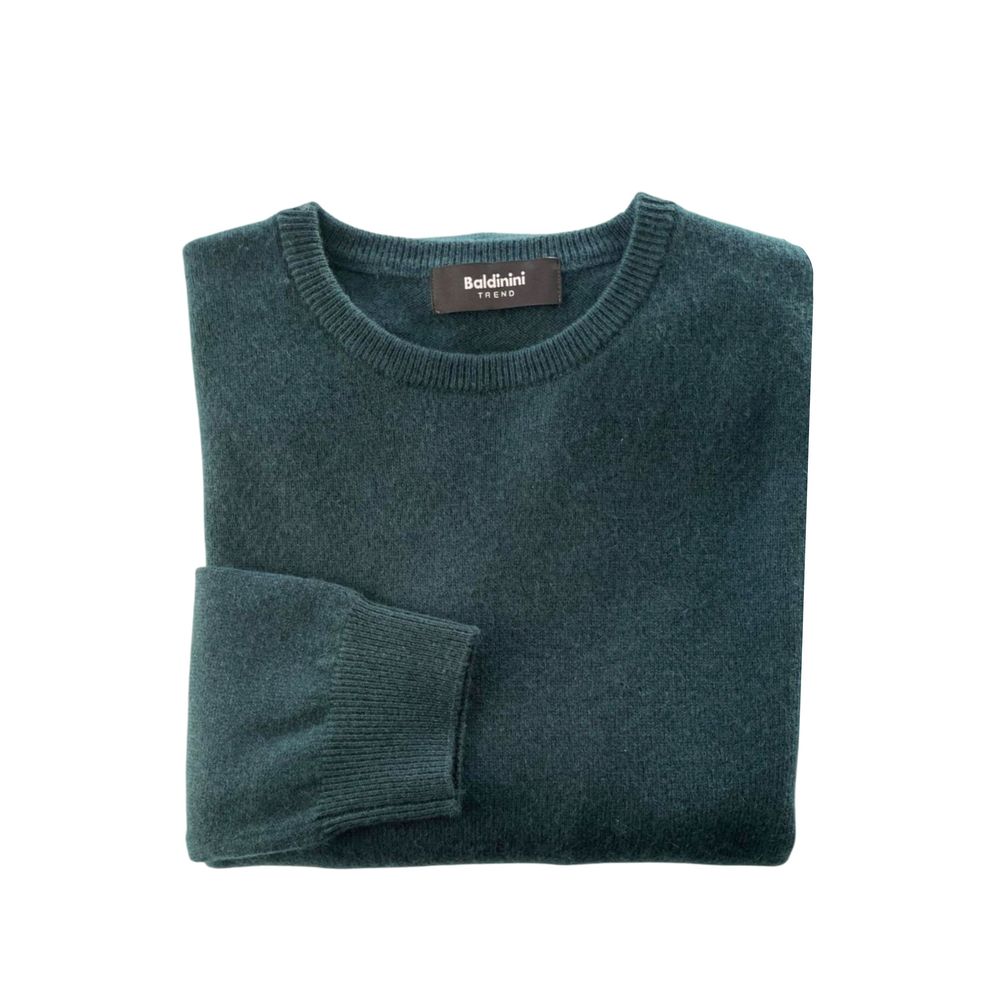 Baldinini Trend Green Cashmere Men Men's Sweater