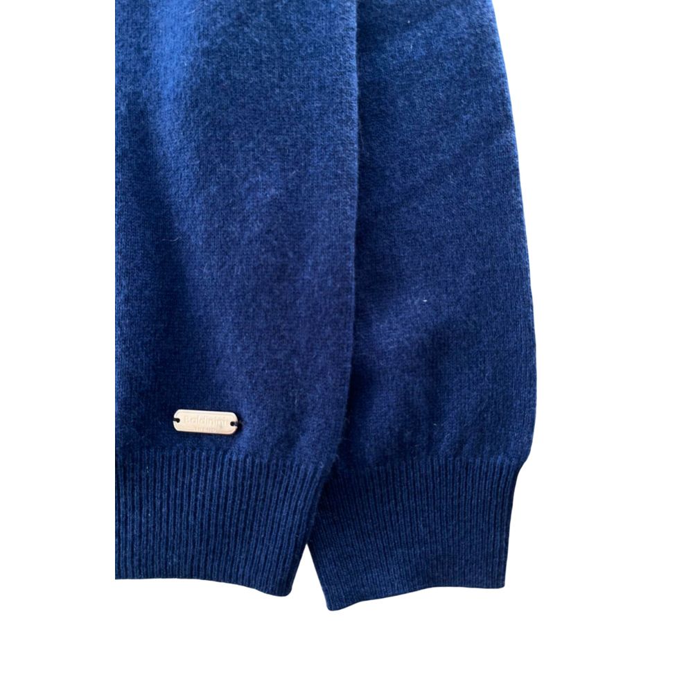 Baldinini Trend Blue Cashmere Men Men's Sweater