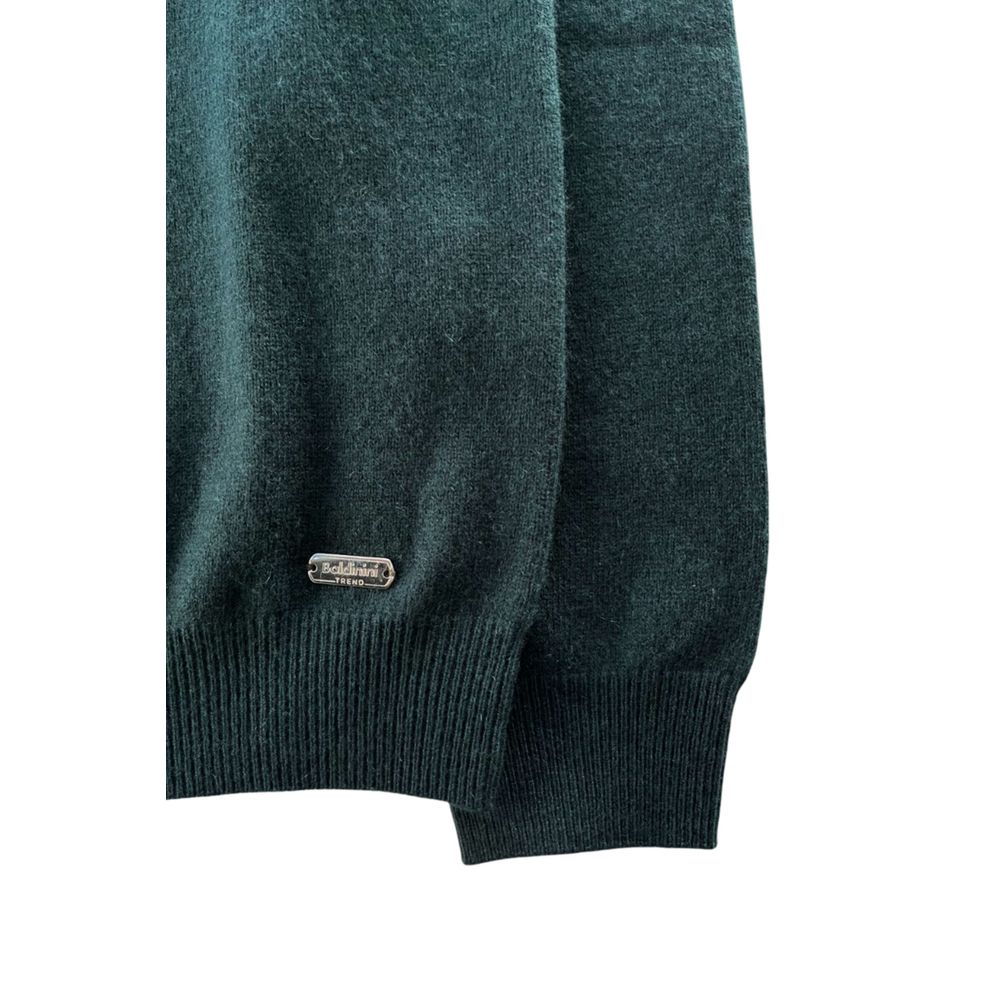 Baldinini Trend Green Cashmere Men Men's Sweater
