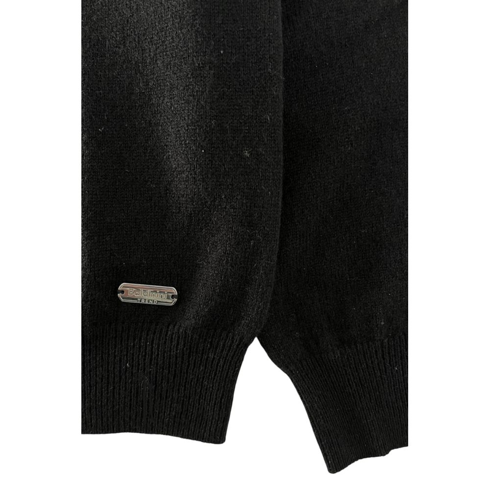 Baldinini Trend Black Cashmere Men Men's Sweater