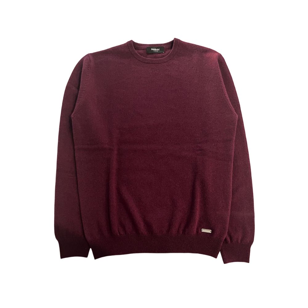Baldinini Trend Red Cashmere Men Men's Sweater