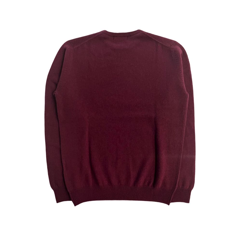 Baldinini Trend Red Cashmere Men Men's Sweater
