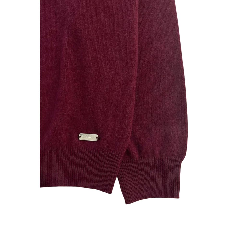 Baldinini Trend Red Cashmere Men Men's Sweater
