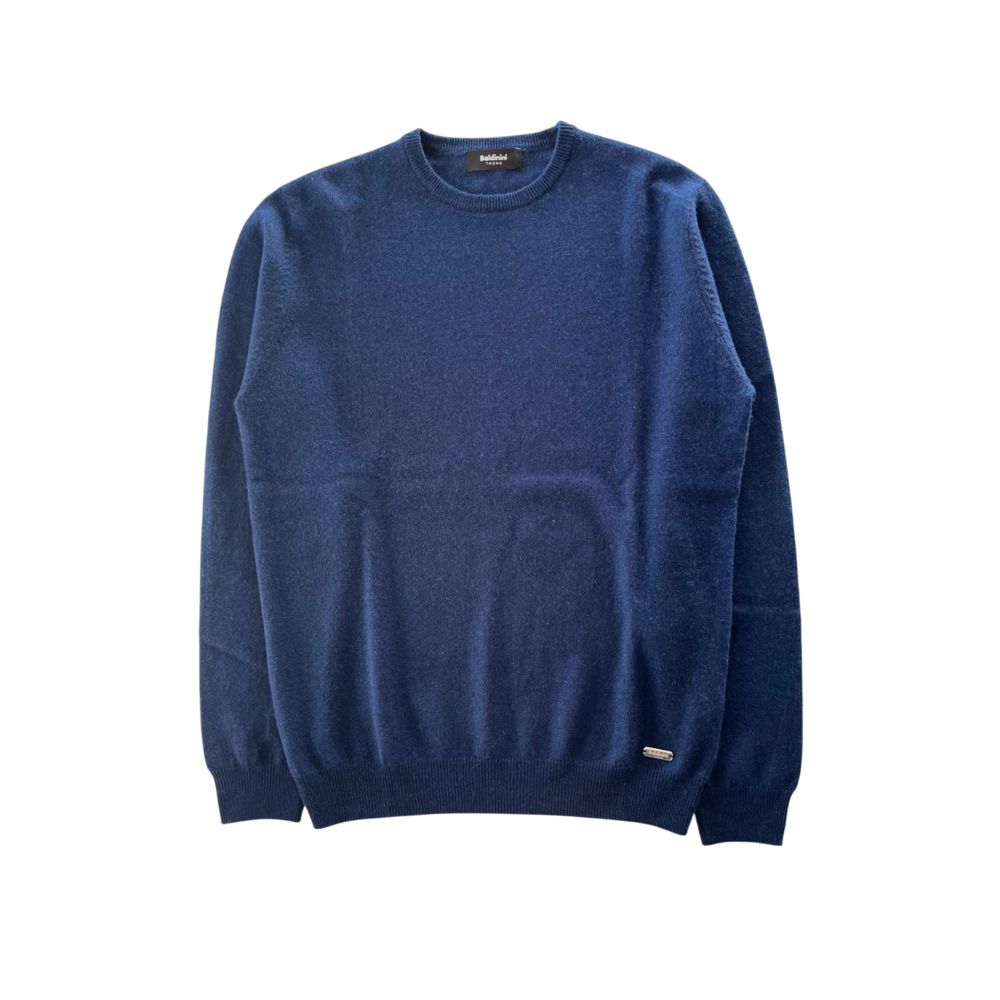 Baldinini Trend Blue Cashmere Men Men's Sweater